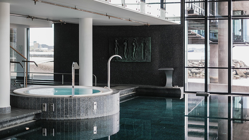 basseng i spaavdeling