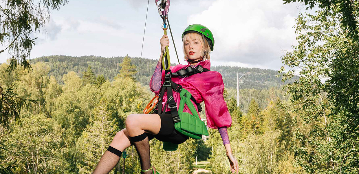 Opplevelser i Vestfold: Fra zipline til Warhol og Munch på én dag